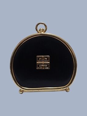 Givenchy Kisslock Leather Coin Pouch